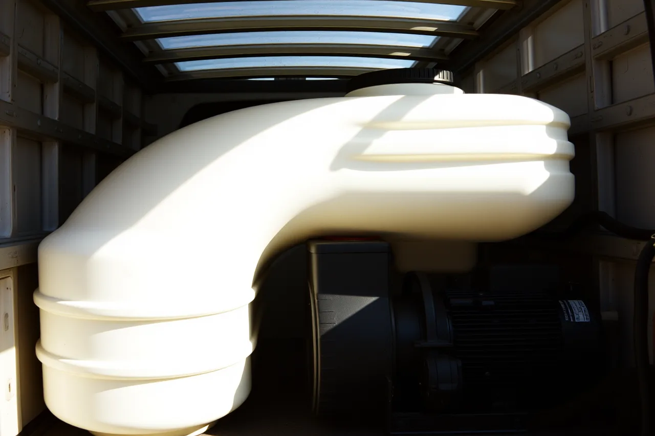 Titan water tank and Shurflo pump mounted in a detailing van (Mobile detailing equipment brands compared in 2027)
